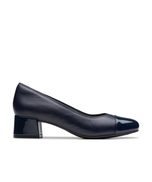 Clarks - Iridessa May Navy Leather