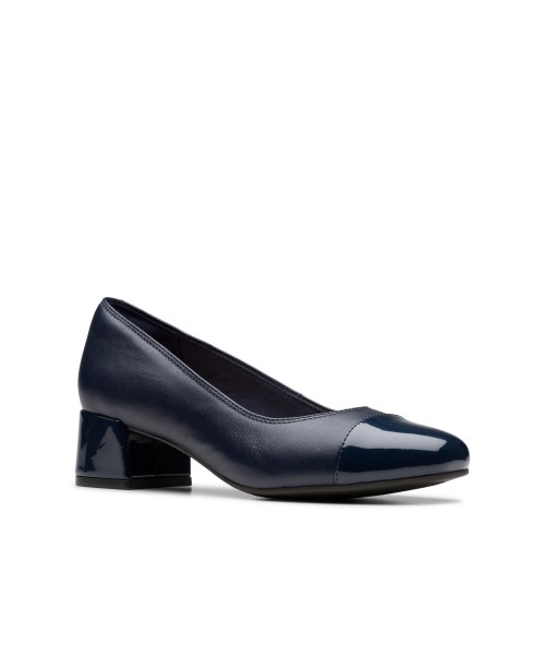 Clarks - Iridessa May Navy Leather