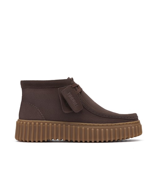 Clarks - Torhill Moss Dark Brown Suede Clarks - Torhill Moss Dark Brown Suede