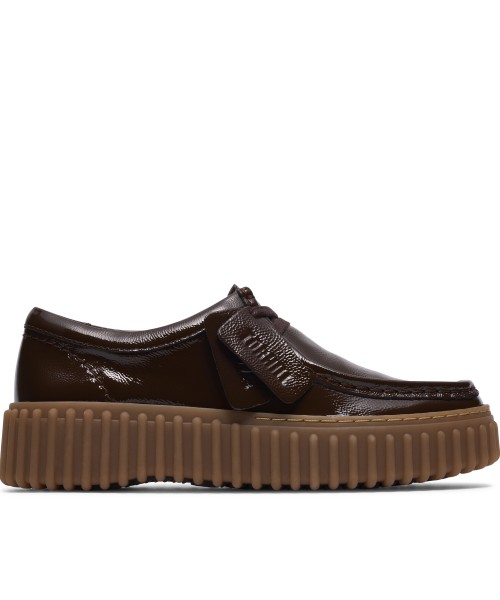 Clarks - Torhill Bee Dark Brown Patent