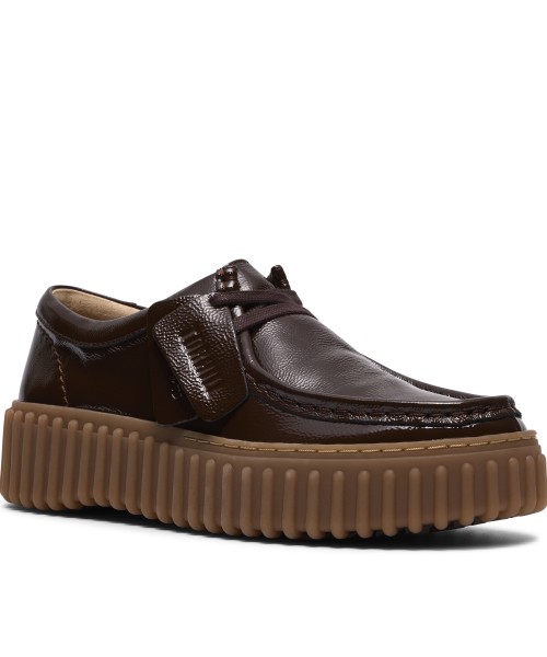 Clarks - Torhill Bee Dark Brown Patent