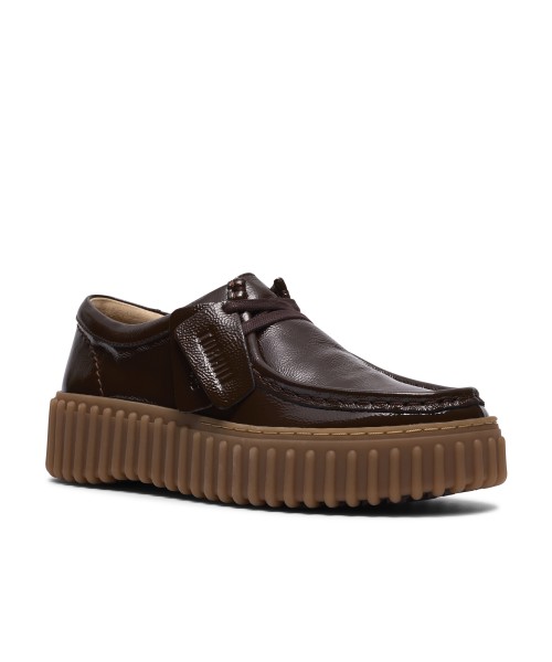 Clarks - Torhill Bee Dark Brown Patent