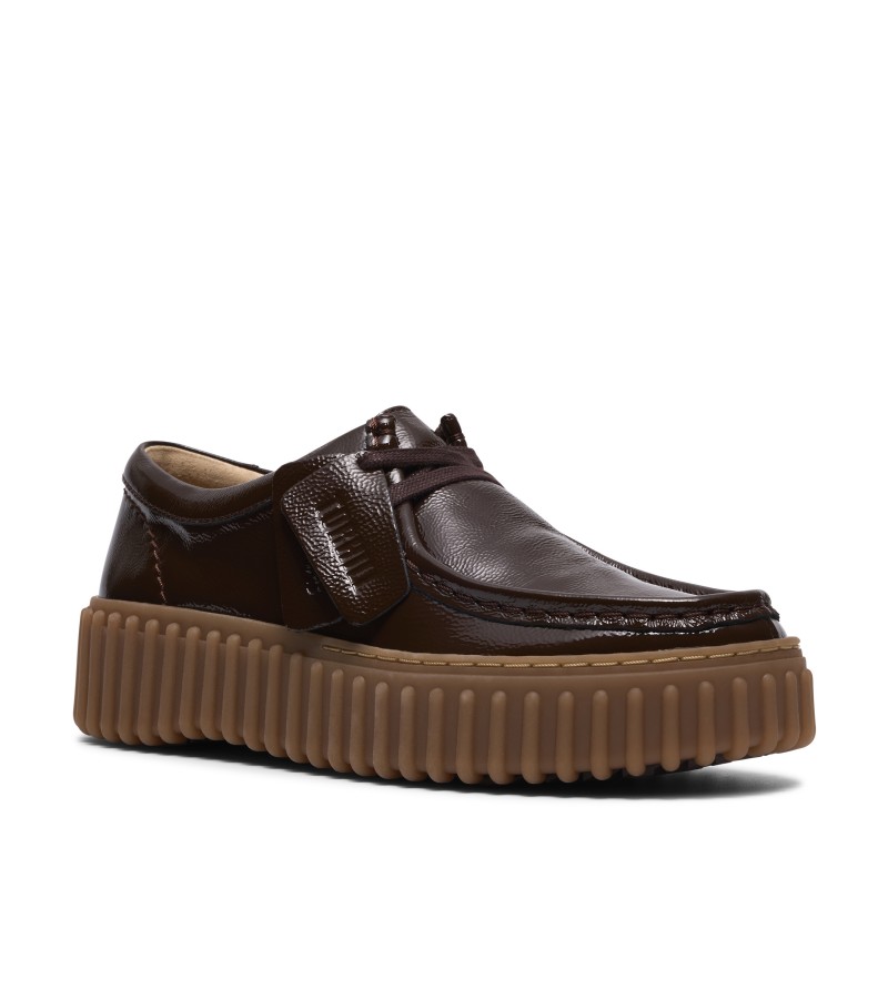 Clarks - Torhill Bee Dark Brown Patent Clarks - Torhill Bee Dark Brown Patent