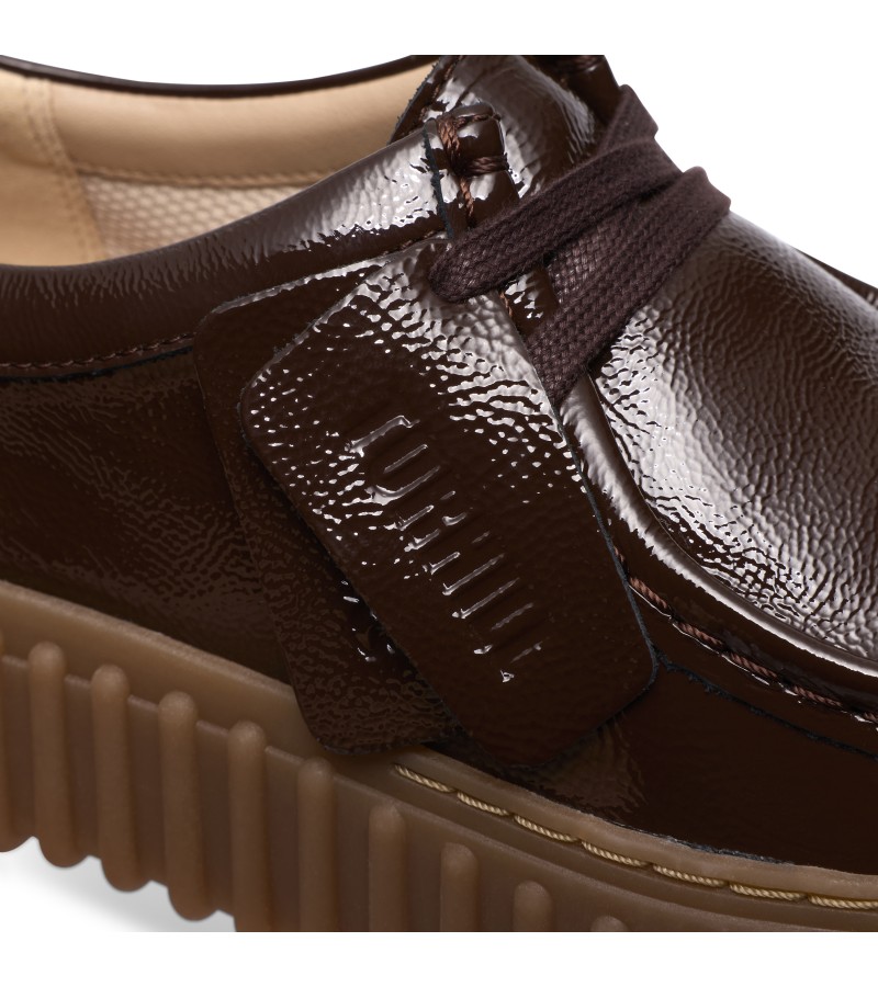 Clarks - Torhill Bee Dark Brown Patent Clarks - Torhill Bee Dark Brown Patent