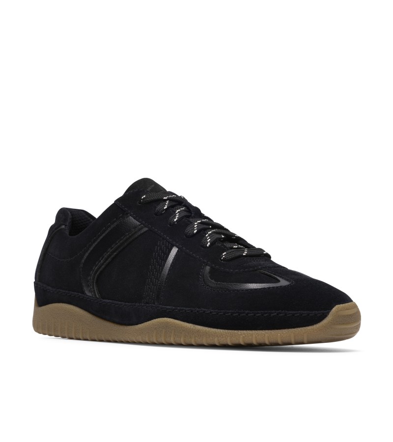 Clarks - Meridor Lo Black Suede Clarks - Meridor Lo Black Suede