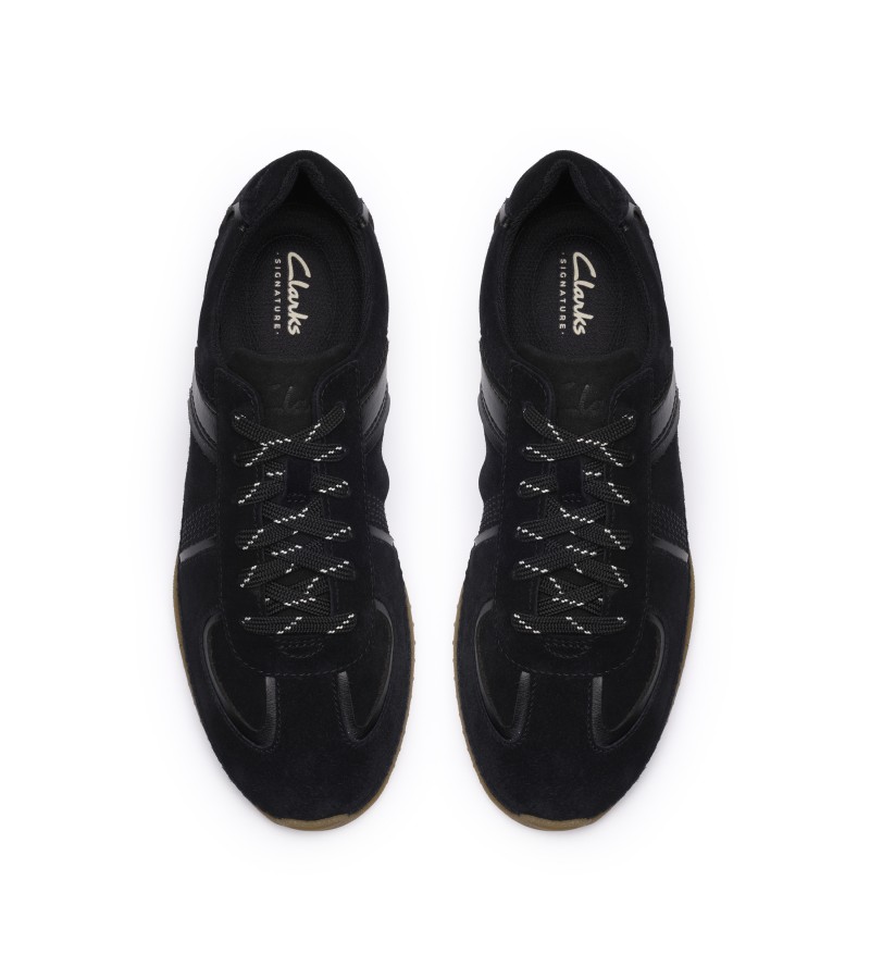 Clarks - Meridor Lo Black Suede Clarks - Meridor Lo Black Suede