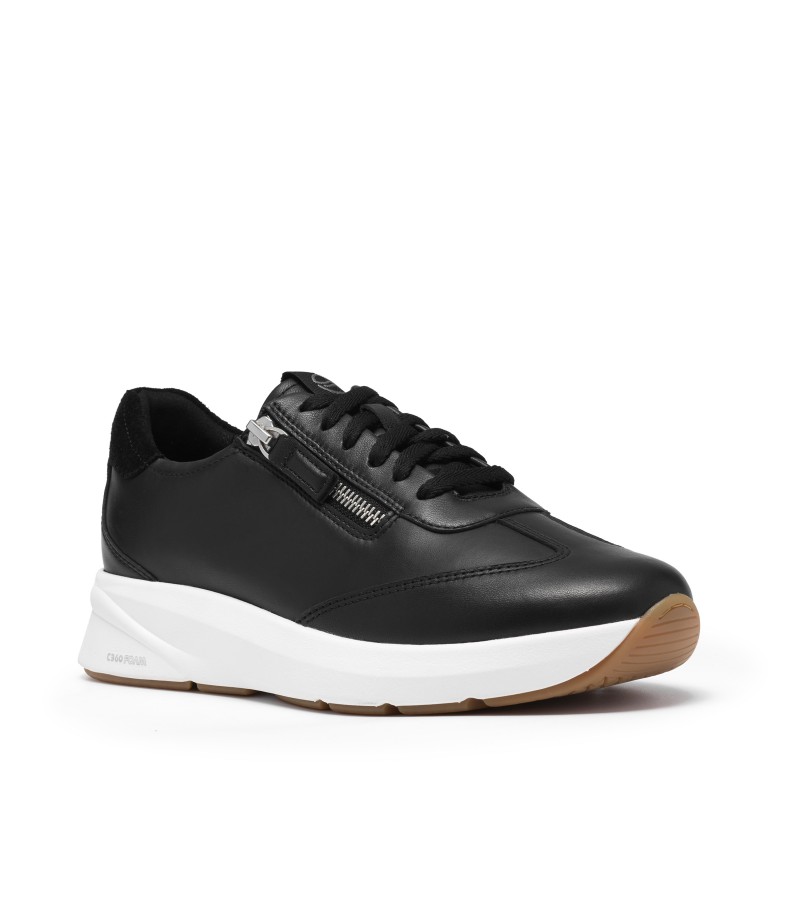 Clarks - Code R Run Black Leather