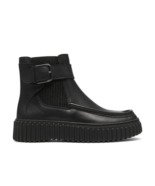 Clarks - Torhill Buckle Black Tumbled Leather Clarks - Torhill Buckle Black Tumbled Leather