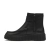 Clarks - Torhill Buckle Black Tumbled Leather