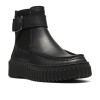 Clarks - Torhill Buckle Black Tumbled Leather
