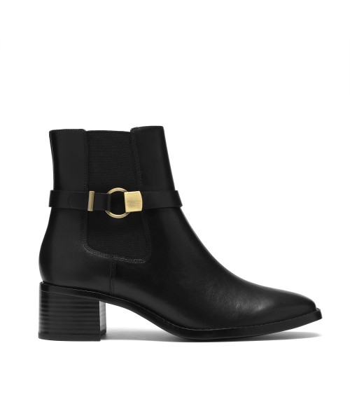 Clarks - Wrenn Buckle Black Leather Clarks - Wrenn Buckle Black Leather