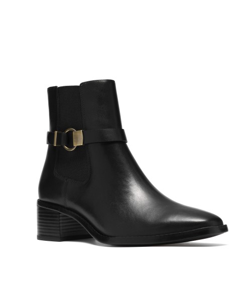 Clarks - Wrenn Buckle Black Leather