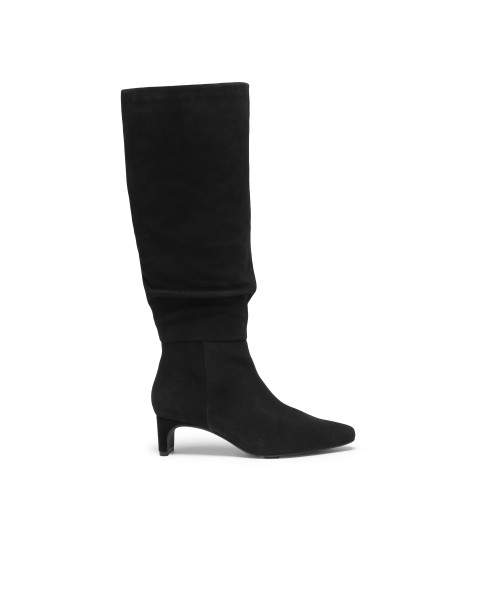 Clarks - Edina Slouch Black Suede