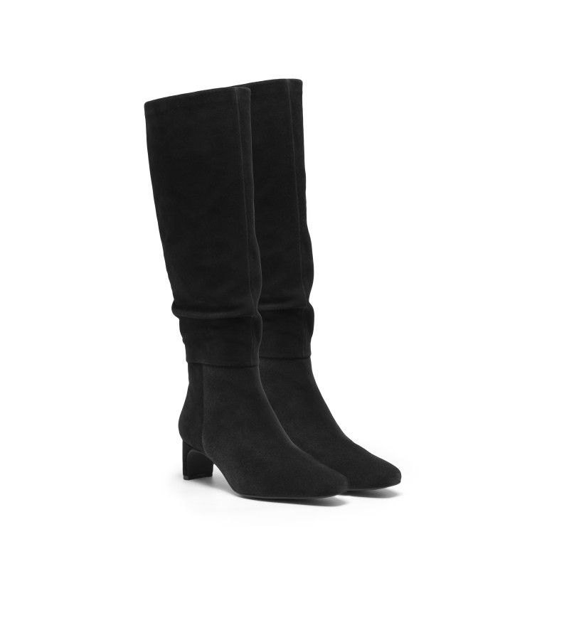 Clarks - Edina Slouch Black Suede