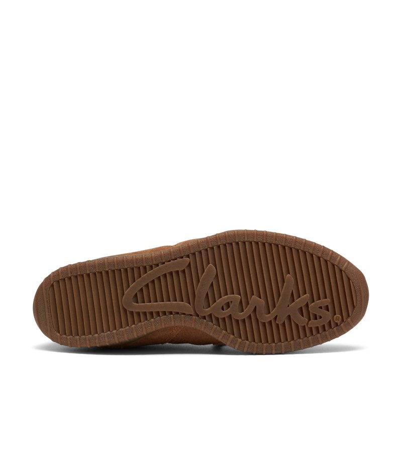 Clarks - Meridor Lace Dark Tan Suede Clarks - Meridor Lace Dark Tan Suede