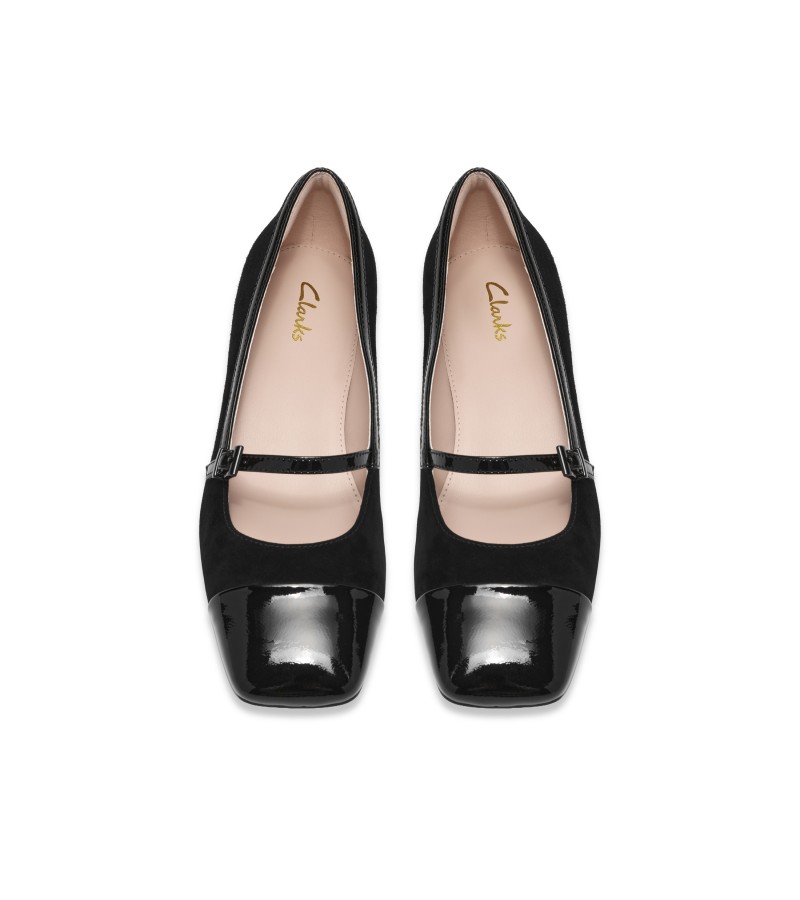 Clarks - Crista Strap Black Combi