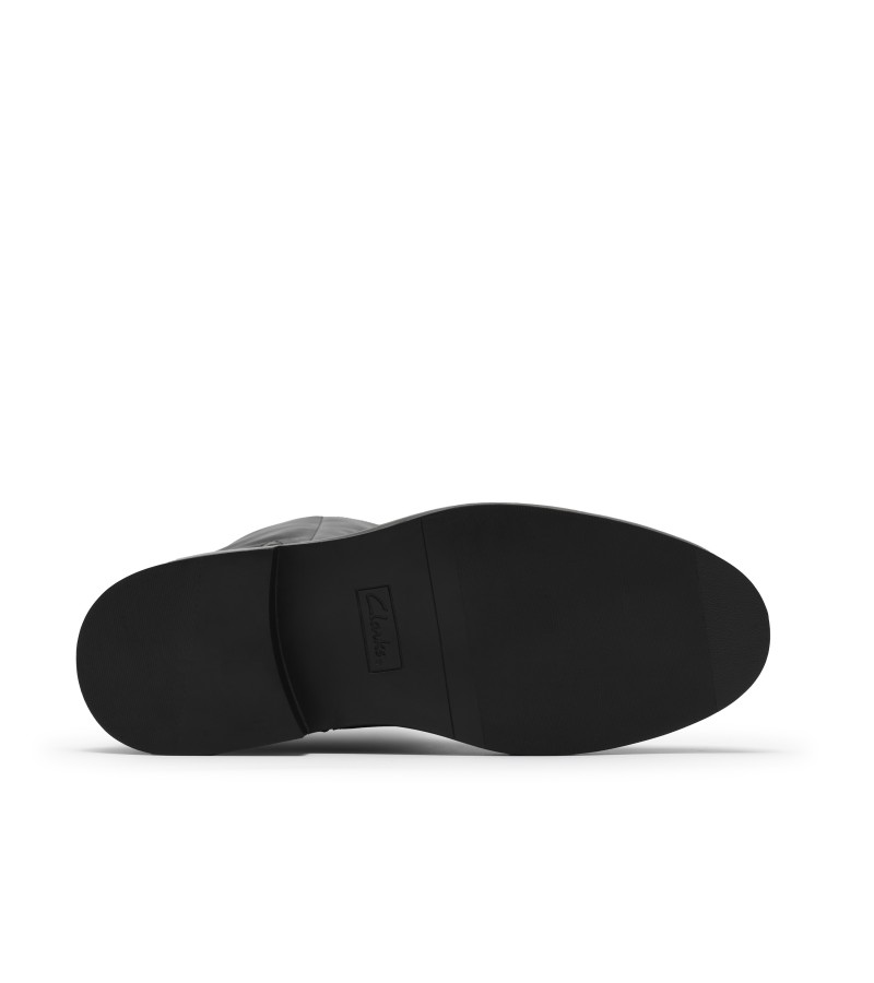 Clarks - Previa Bit Black Leather