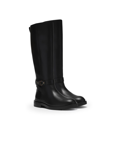 Clarks - Previa Bit Black Leather