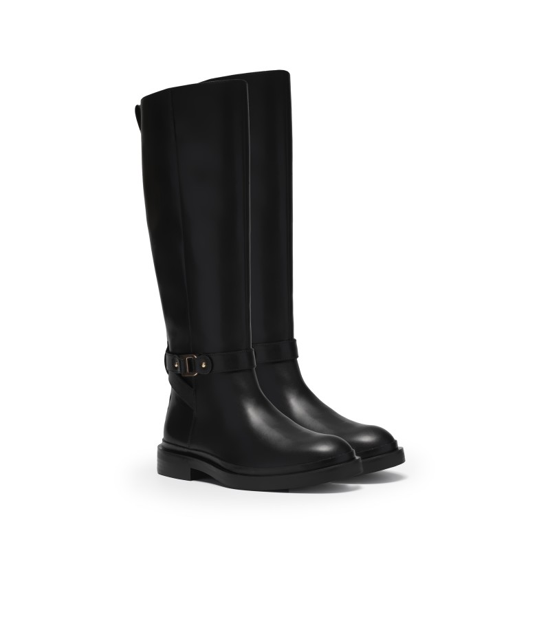 Clarks - Previa Bit Black Leather