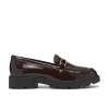 Clarks - Code L Step Dark Brown Patent