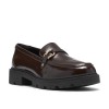 Clarks - Code L Step Dark Brown Patent