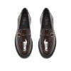 Clarks - Code L Step Dark Brown Patent