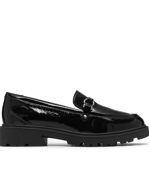 Clarks - Code L Step Black Patent