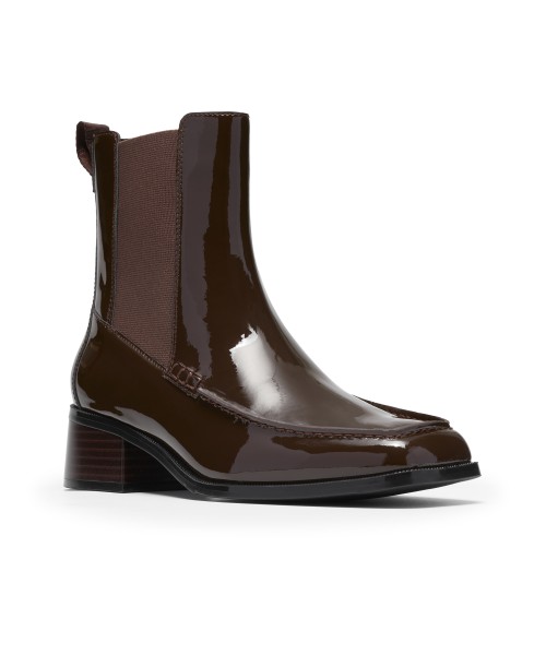 Clarks - Moseley Up Brown Patent