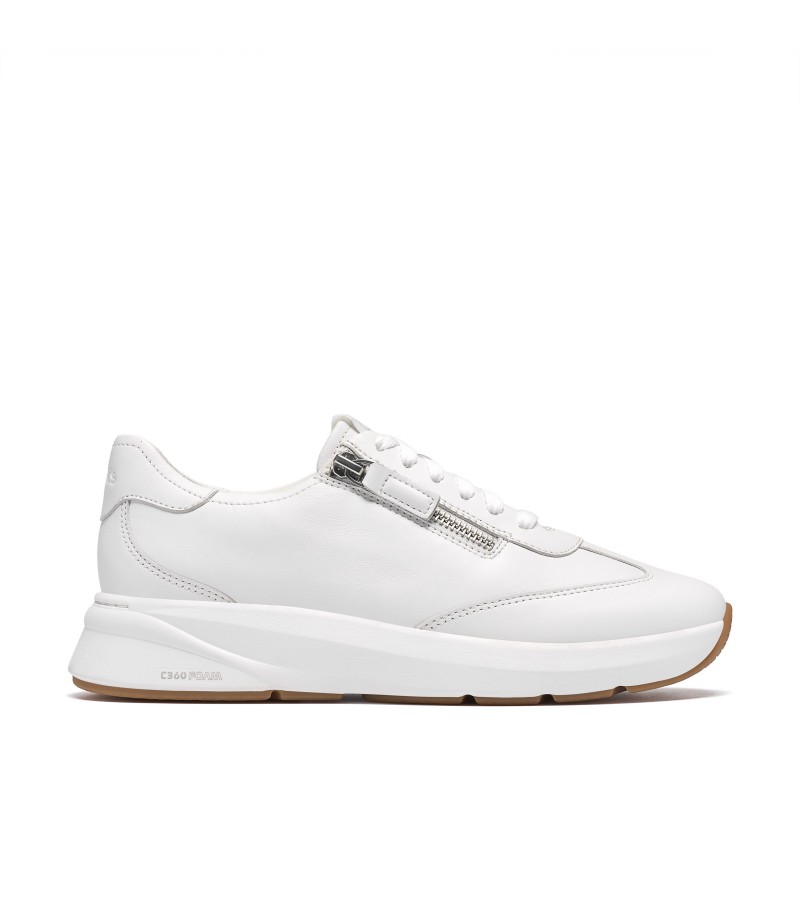 Clarks - Code R Run White Leather Clarks - Code R Run White Leather