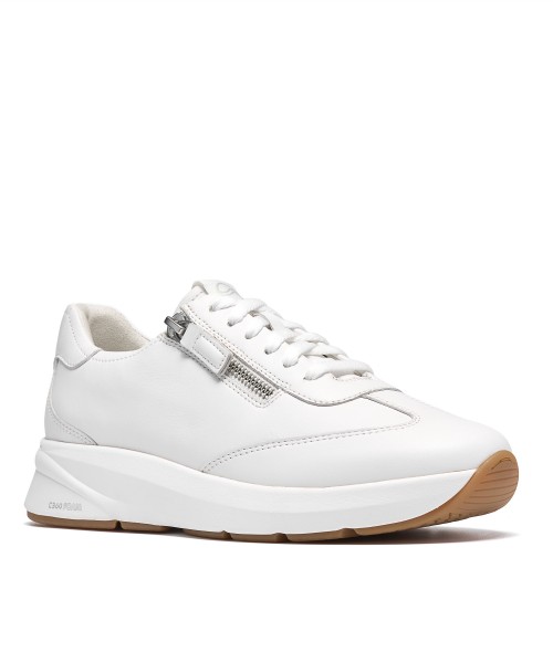Clarks - Code R Run White Leather