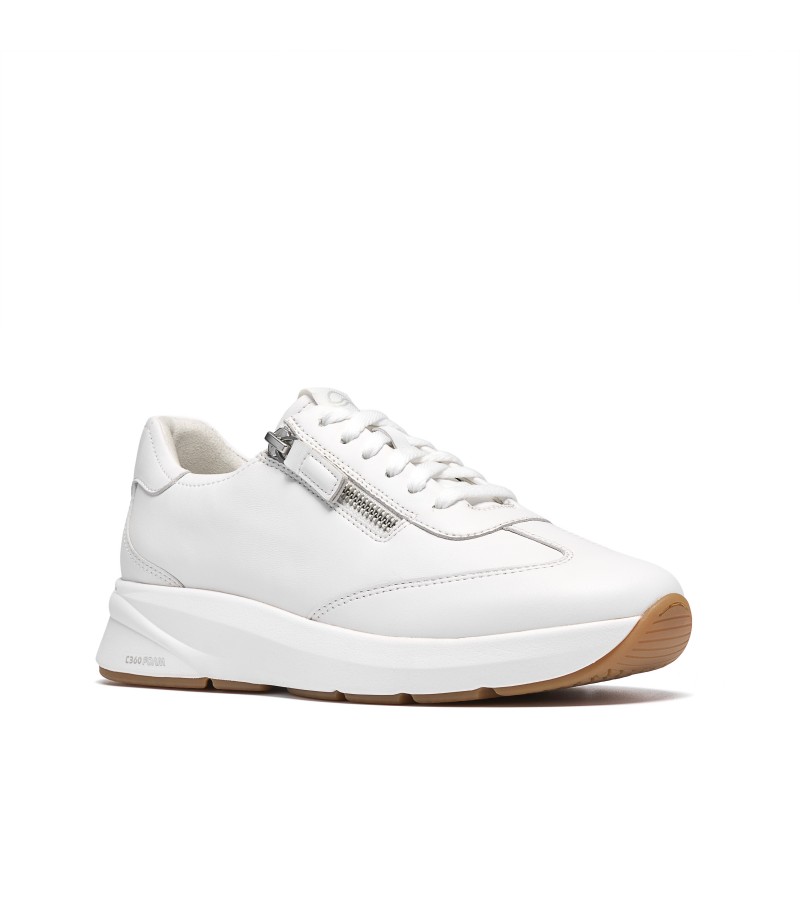 Clarks - Code R Run White Leather Clarks - Code R Run White Leather