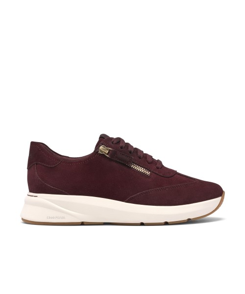 Clarks - Code R Run Burgundy Suede Clarks - Code R Run Burgundy Suede