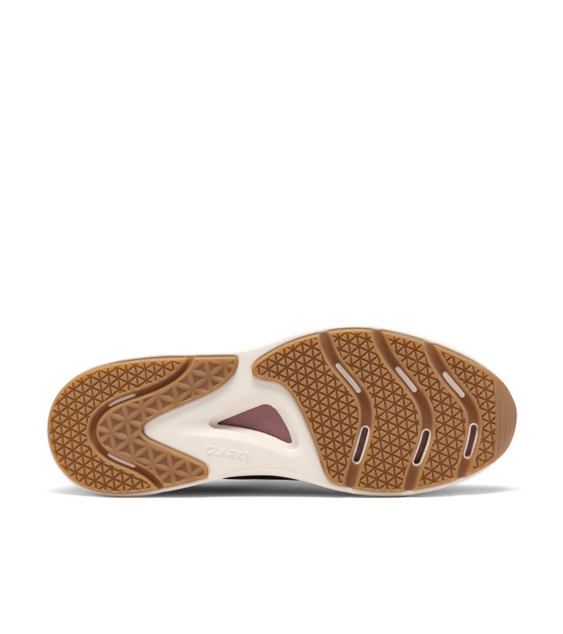 Clarks - Code R Run Burgundy Suede Clarks - Code R Run Burgundy Suede