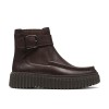 Clarks - Torhill Buckle Dark Brown Leather