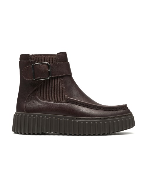 Clarks - Torhill Buckle Dark Brown Leather Clarks - Torhill Buckle Dark Brown Leather