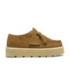 Clarks - Meare Walla. Bronze Suede