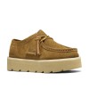 Clarks - Meare Walla. Bronze Suede