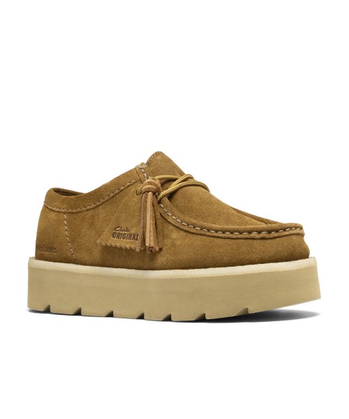 Clarks - Meare Walla. Bronze Suede