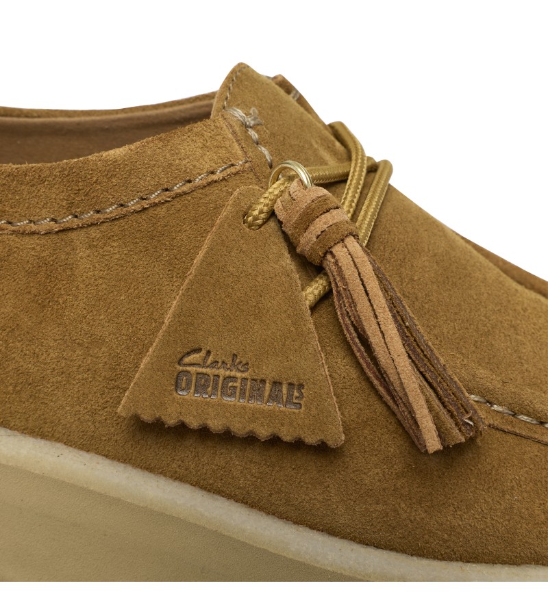 Clarks - Meare Walla. Bronze Suede