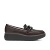 Clarks - Zylah May Dark Brown Interest Leather