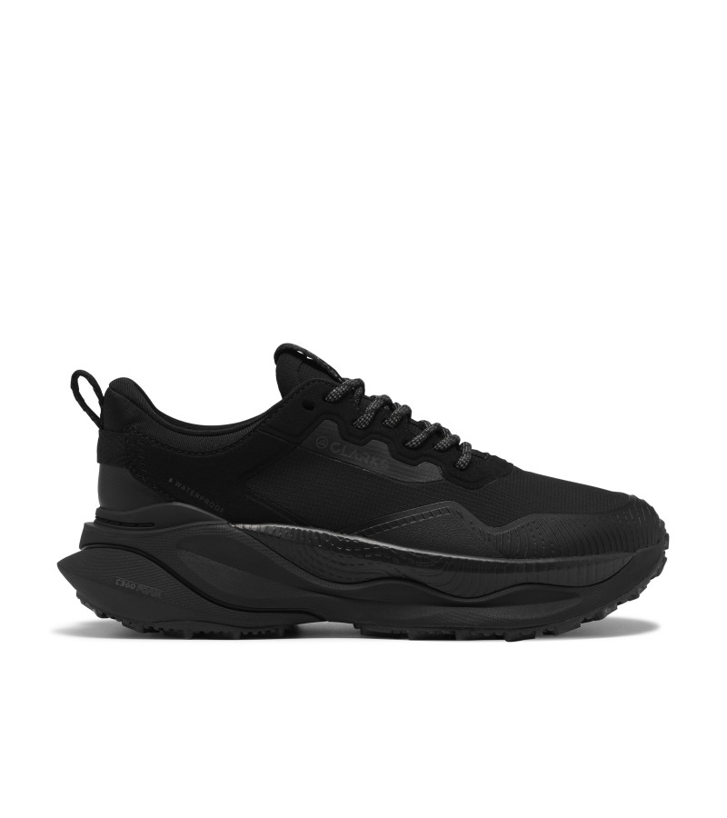 Clarks - PaceTrailGoWP. Black/Black Textile Clarks - PaceTrailGoWP. Black/Black Textile
