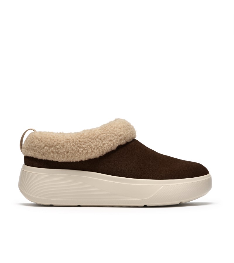 Clarks - Solevana Cozy Dark Brown Clarks - Solevana Cozy Dark Brown