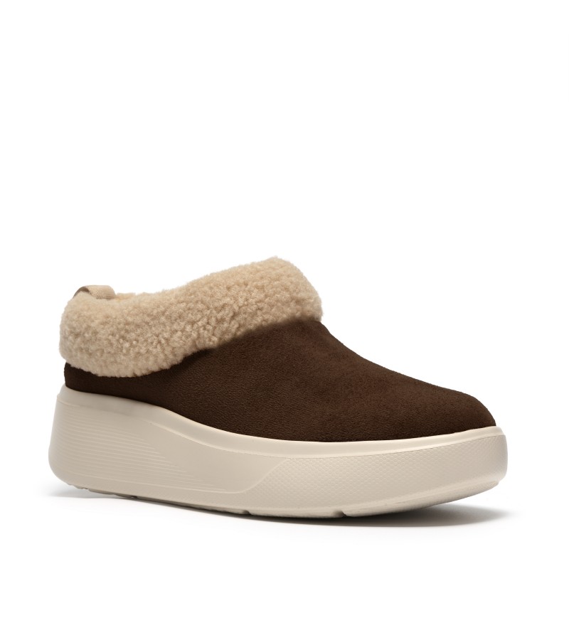 Clarks - Solevana Cozy Dark Brown Clarks - Solevana Cozy Dark Brown