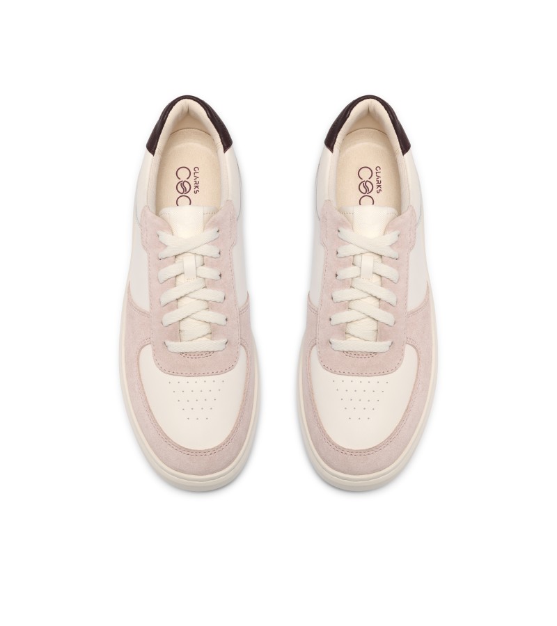 Clarks - Code C Court. Light Pink Combi