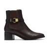 Clarks - Wrenn Buckle Dark Brown Leather Clarks - Wrenn Buckle Dark Brown Leather