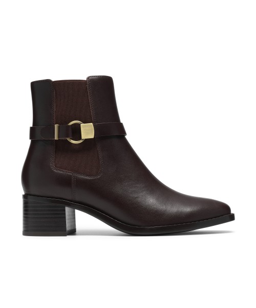 Clarks - Wrenn Buckle Dark Brown Leather Clarks - Wrenn Buckle Dark Brown Leather