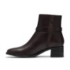 Clarks - Wrenn Buckle Dark Brown Leather Clarks - Wrenn Buckle Dark Brown Leather