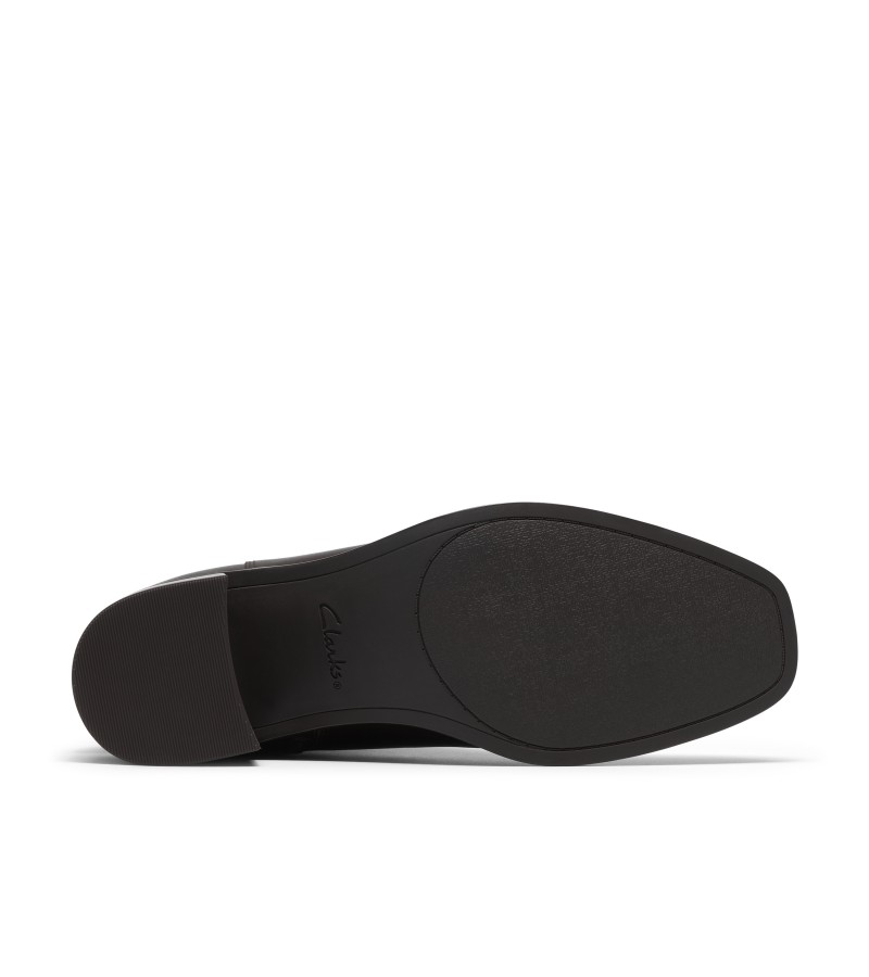 Clarks - Wrenn Buckle Dark Brown Leather Clarks - Wrenn Buckle Dark Brown Leather