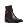 Clarks - Wrenn Buckle Dark Brown Leather Clarks - Wrenn Buckle Dark Brown Leather