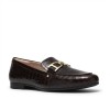 Clarks - Tamna Trim Brown Croc Leather Clarks - Tamna Trim Brown Croc Leather
